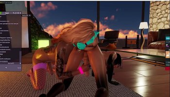 Amina and Milena fave sex in game DX