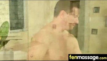 Massage Girl Sucks the Tip for a Tip